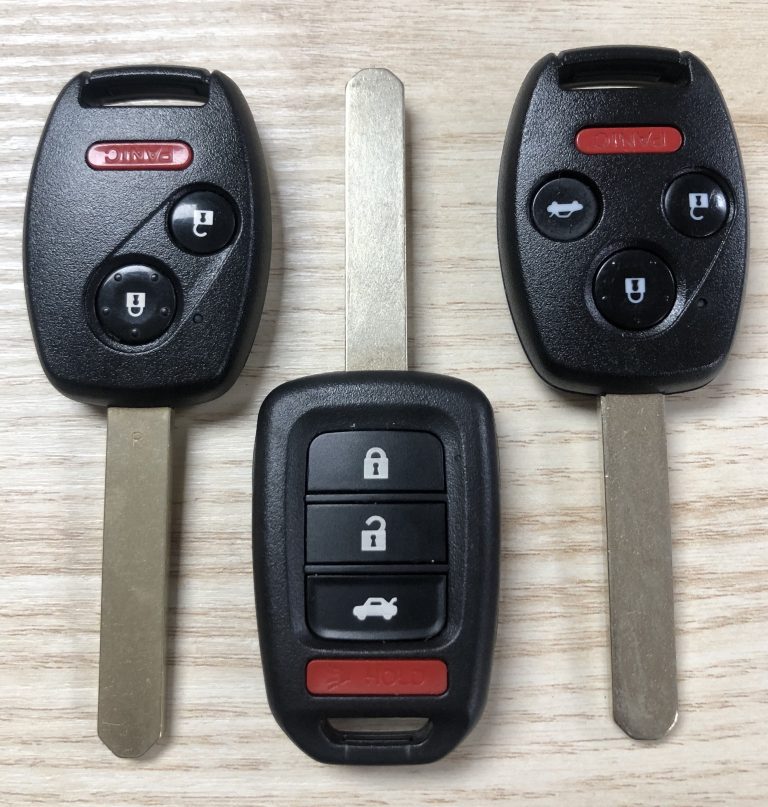 How To Replace A Lost Honda Car Key Honda Car Key Replacemen