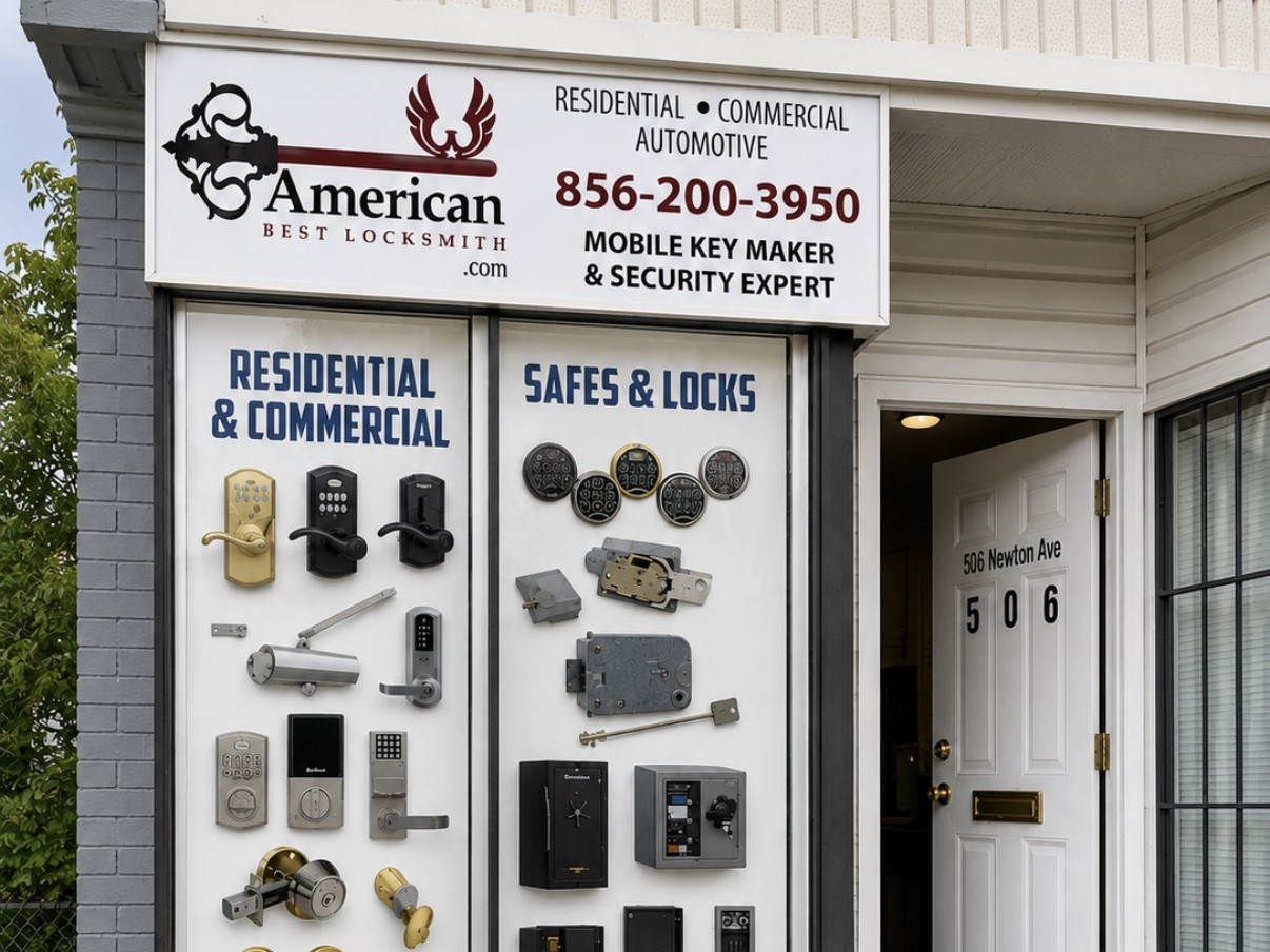 American Best Locksmith Camden storefront — 506 Newton Ave, Camden, NJ