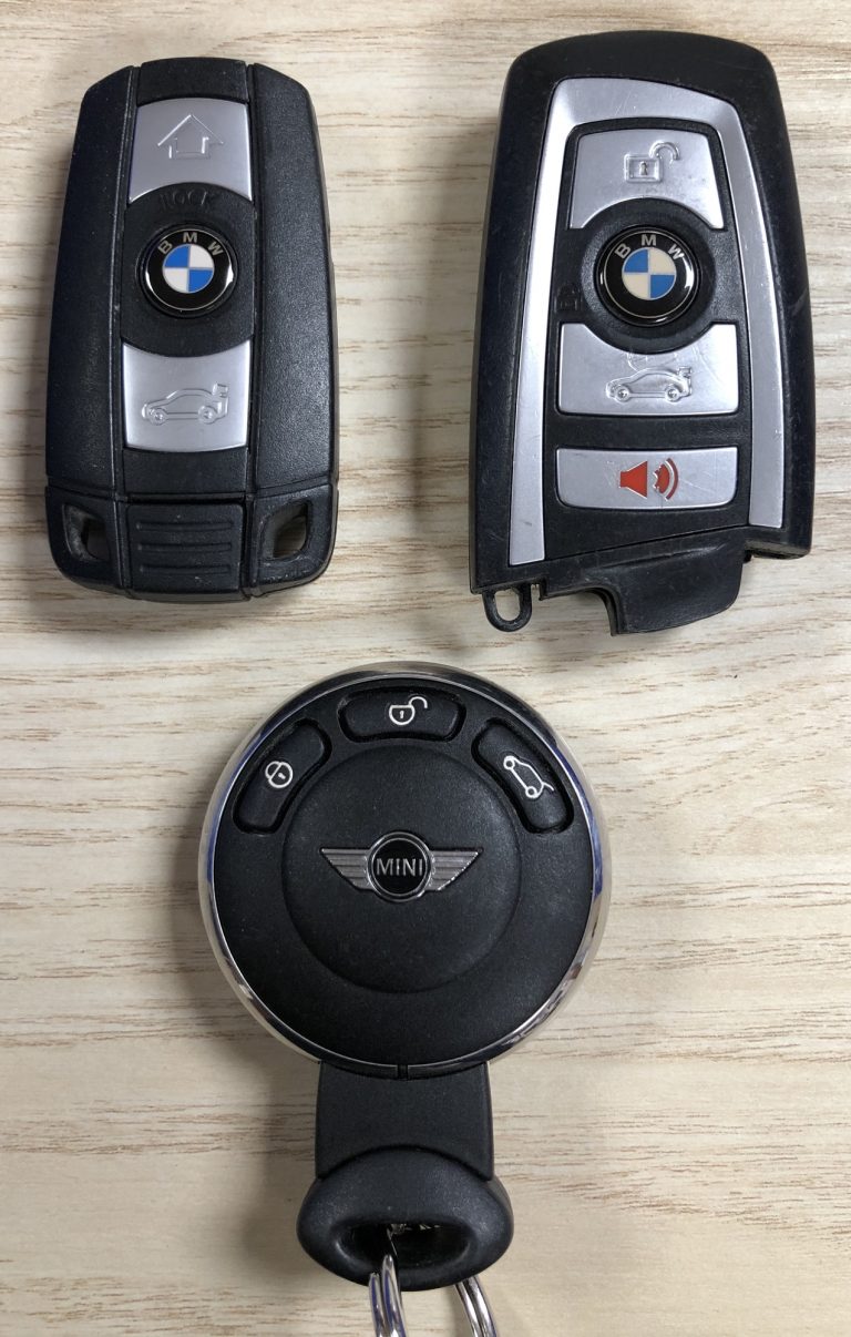 bmw mini spare key